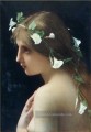 Nymphe mit winde Blumen Weiblichen Körper nackt Jules Joseph Lefebvre